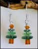 Erinite & Peridot Gold Top Christmas Tree 