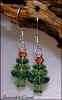 Erinite & Peridot Gold Top Christmas Tree 