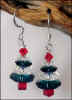 Emerald & Crystal 'Spearmint' Christmas Tree Earrings #19