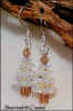 Crystal AB Christmas Tree Earrings