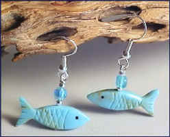 Dolphin & Fish  Earrings