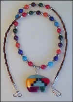 Multi Inlaid BEAR #B1