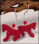 Dyed Redstone  Horse