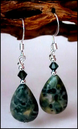 RHYOLITE Teardrop Earrings