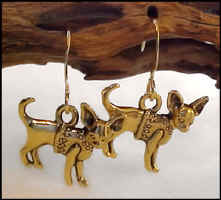 Gold Pewter Chihuahua