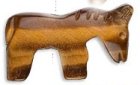 Tigereye Horse Bead