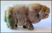 Fossil Agate Lion
