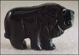 Blackstone Lion Pendant Bead