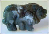 Green Agate Lion
