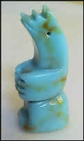 TQ Standing Bear Pendant Bead