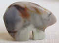 Picasso Jasper Zuni Bear Bead