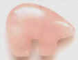 Rose Quartz  Zuni Bear