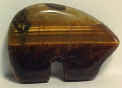 Tigereye Zuni Bear Bead