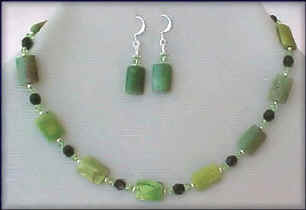 Apple Green TQ Necklace