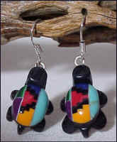 Multi Inlaid Turtle #C