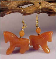 0213H3 Carnelian Horse