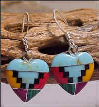 Multi Inlaid HEART #B
