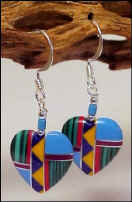 Multi Inlaid HEART #A