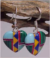 Multi Inlaid HEART #A