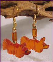 'Amber' FOX w/gold