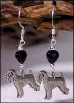 Silver Pewter Airedale