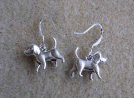 Silver Pewter Dog 